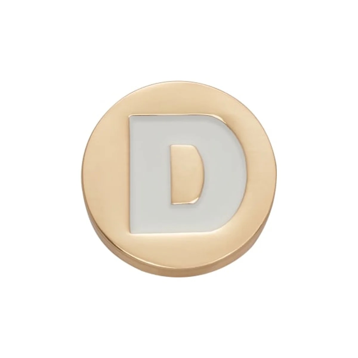 Gold Letter D