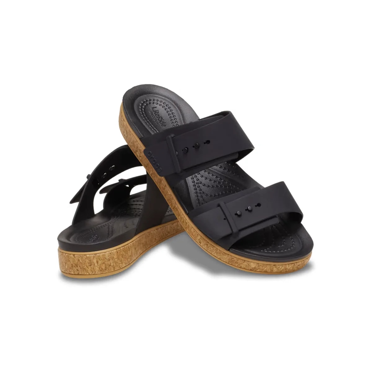 Crocs Brooklyn Buckle Low Low Cork Sandal ALT110