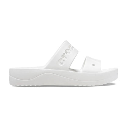 Baya Platform Sandal - White