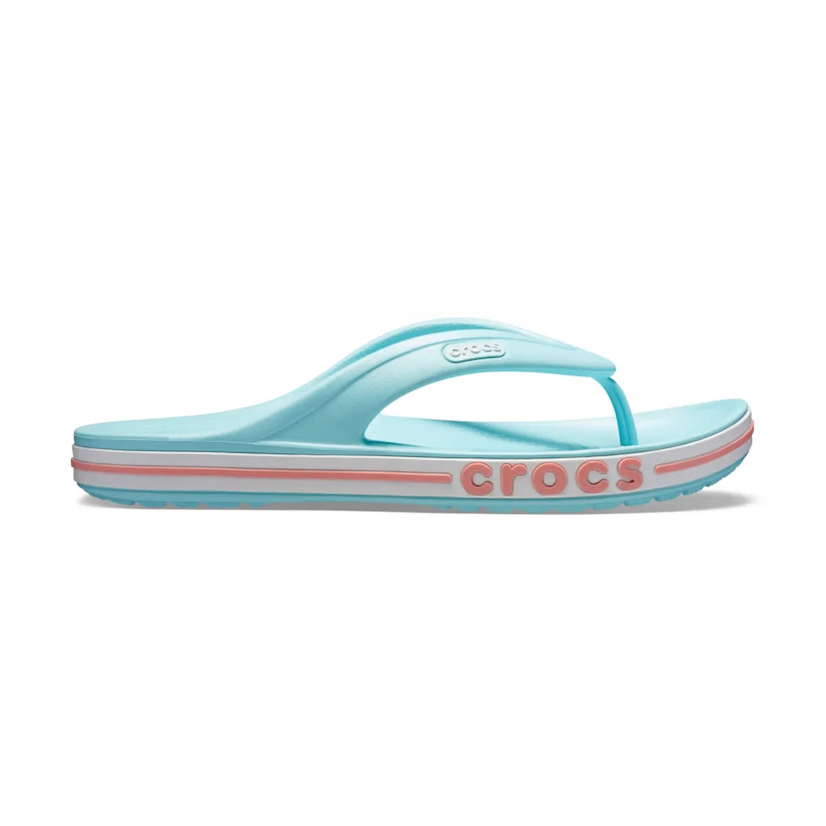 crocs-gallery-color:ice blue / melon; color:Ice Blue / Melon; alt:ALT100; file:205393_4JF-ALT100