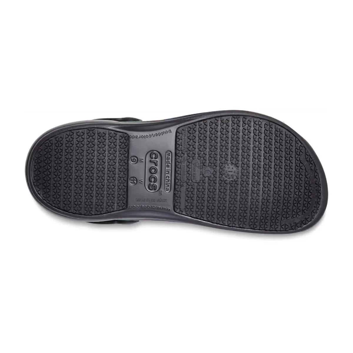 crocs-gallery-color:black / multi stripe; color:Black / Multi Stripe; alt:ALT130; file:204044_0N8-ALT130