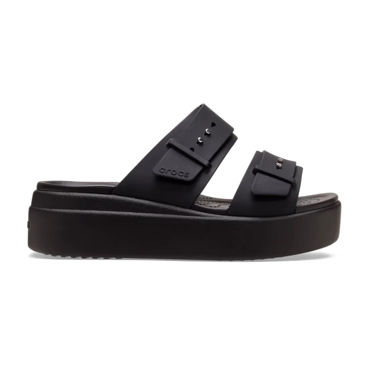 Crocs Brooklyn Buckle Low Wedge Sandal ALT100