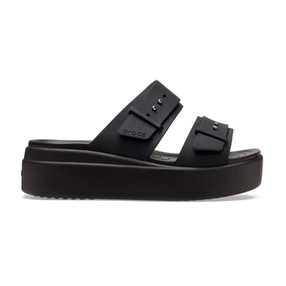 Crocs Brooklyn Buckle Low Wedge Sandal ALT100