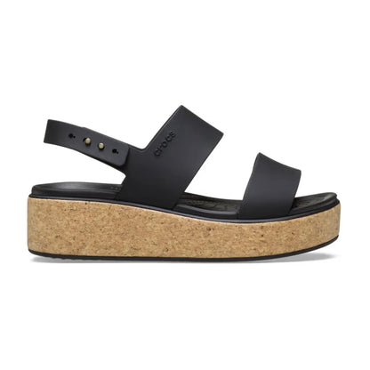 Crocs Brooklyn Low Wedge Cork Sandal ALT100