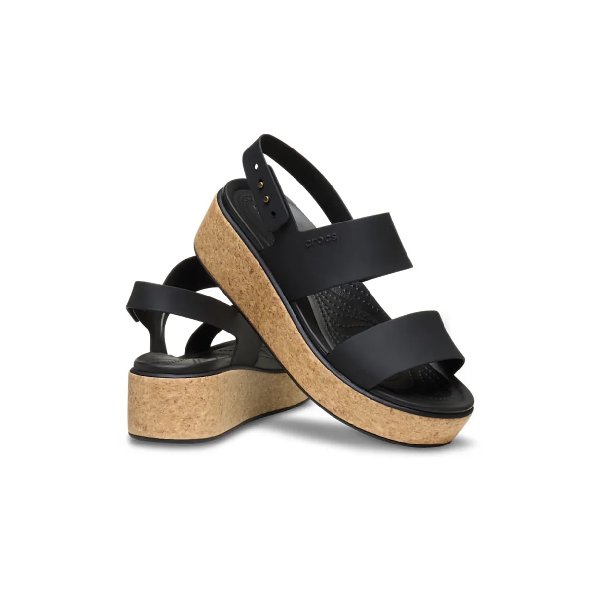Crocs Brooklyn Low Wedge Cork Sandal ALT110