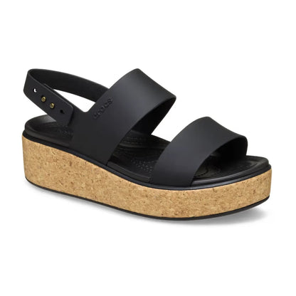 Crocs Brooklyn Low Wedge Cork Sandal ALT140