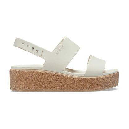 Brooklyn Low Wedge Cork Sandal - Frappé