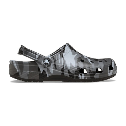 Classic Camouflage Clog - Black/Slate Grey