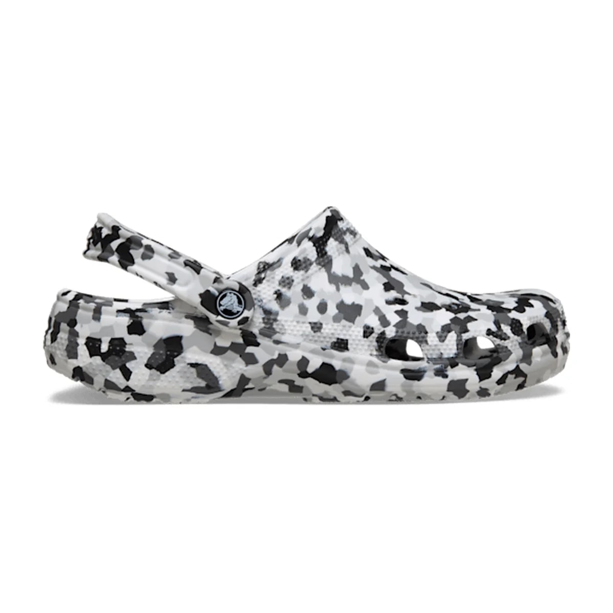 Classic Confetti Clog - Black / White