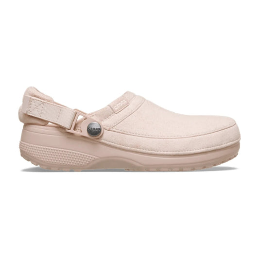 Classic Crafted Vegan Suede Clog - Quartz