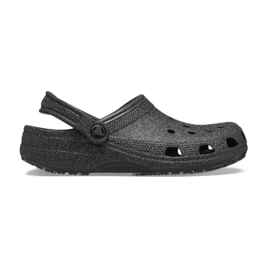 Classic Glitter Clog - Black Glitter
