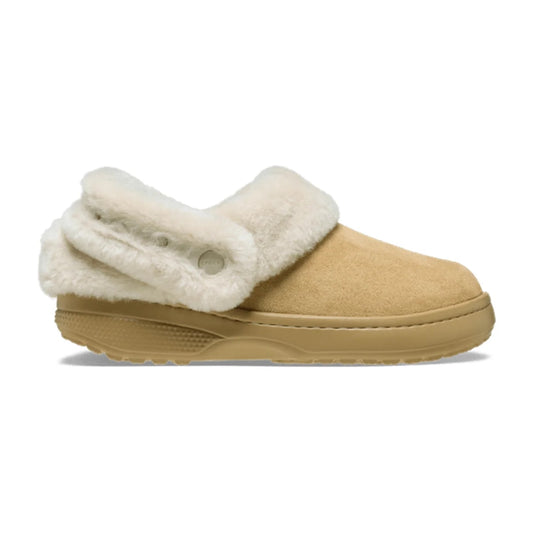 Classic Unfurgettable Vegan Suede Clog - Tan