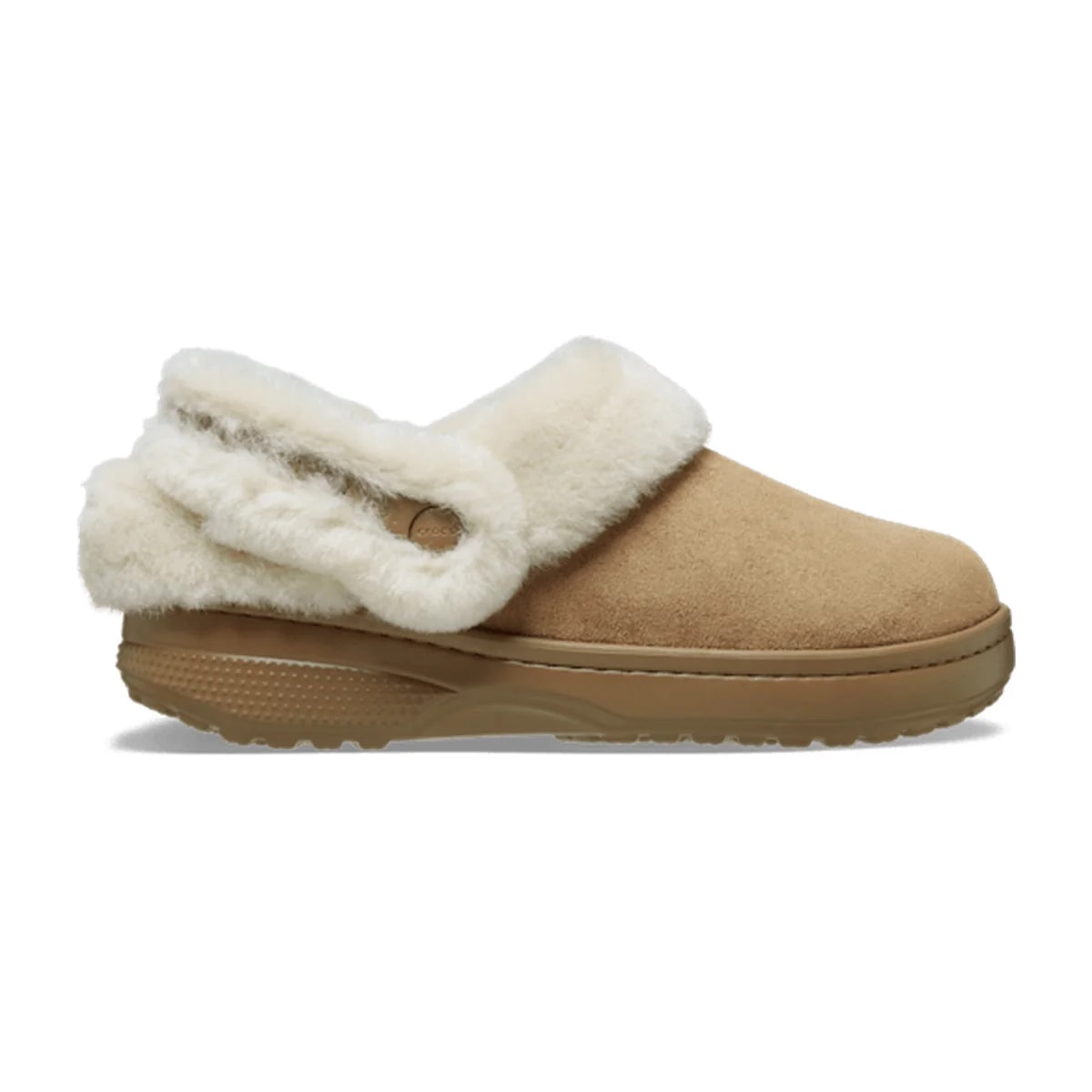 Classic Unfurgettable Vegan Suede Clog - Sepia