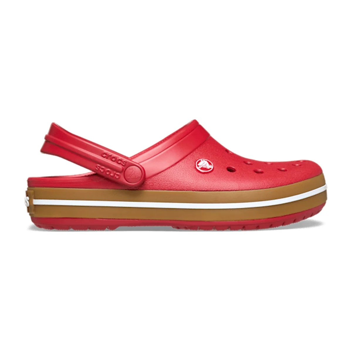 Crocband Gum Clog - Court Red