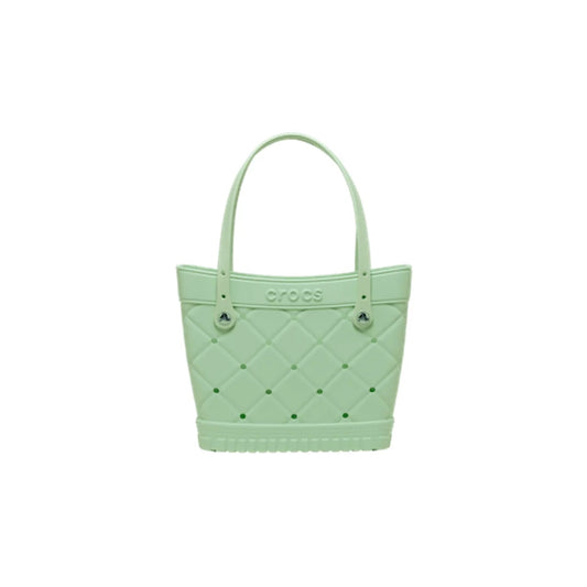 Medium Quilted Tote - Serene Green
