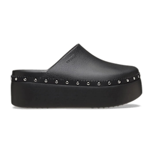 Dylan Platform Studded Clog - Black
