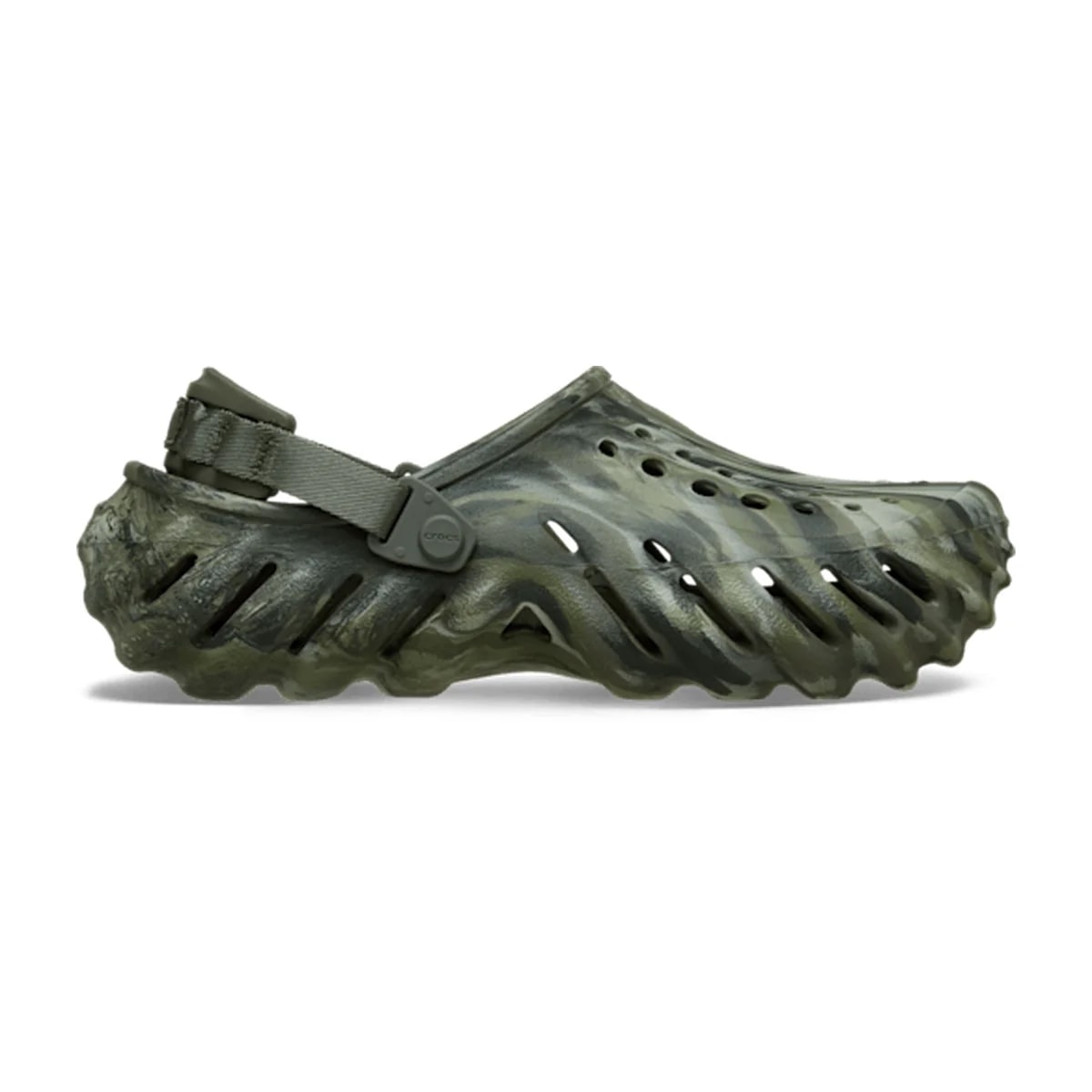 Echo Marbled Clog - Dusty Olive / Multi