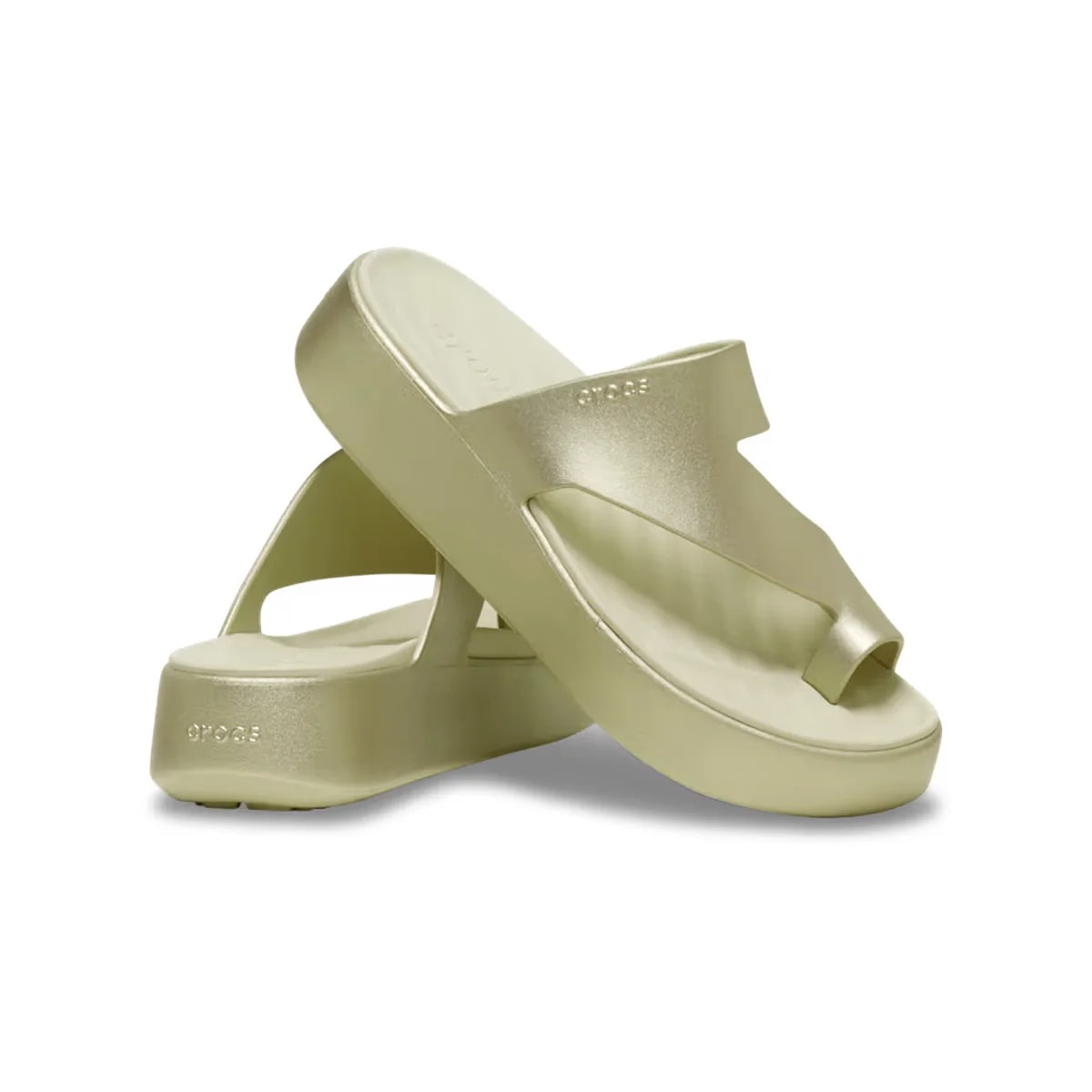 crocs-gallery-color:champagne metallic; color:Champagne Metallic; alt:ALT110; file:211576_9JU-ALT110