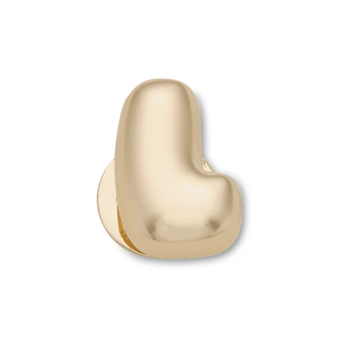 Gold Bubble Letter L