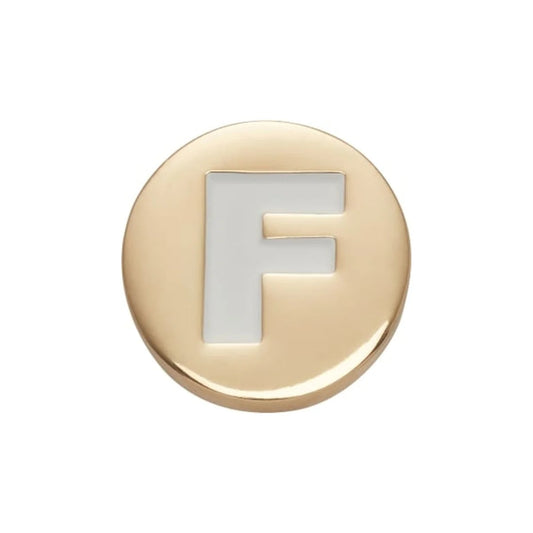 Gold Letter F