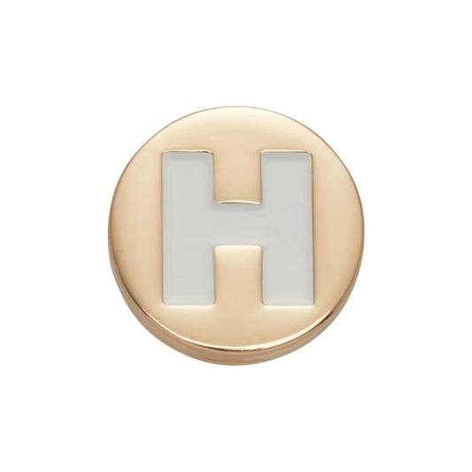 Gold Letter H