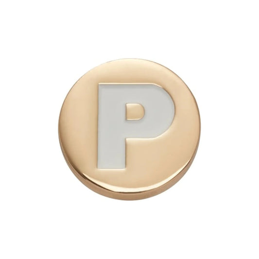 Gold Letter P