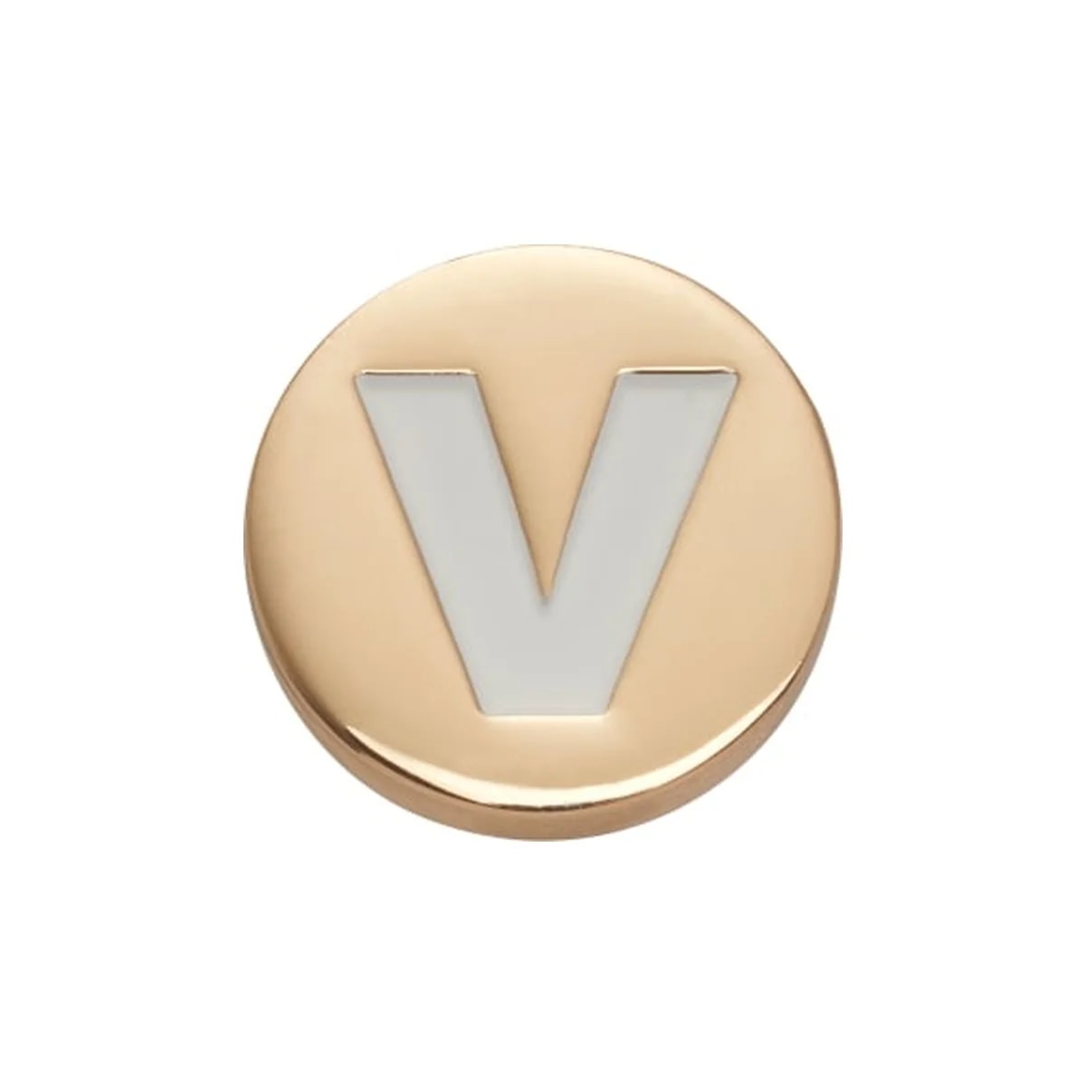 Gold Letter V