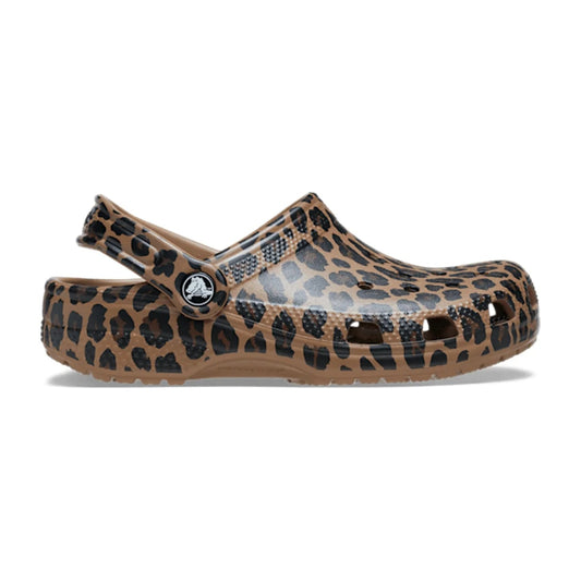 Kids' Classic Animal Clog - Sepia / Leopard