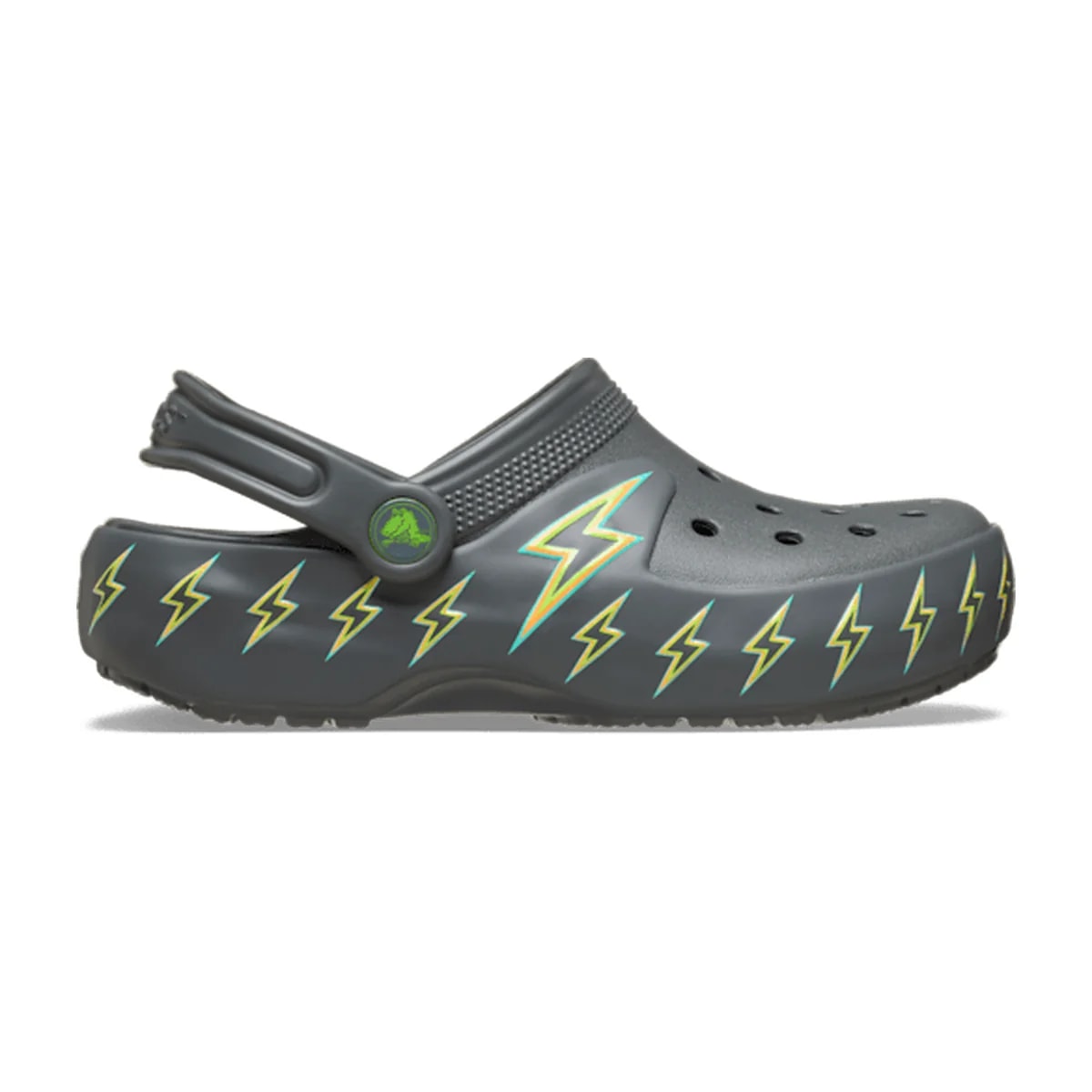 Kids' Classic Bolt Lights Clog - Carbon