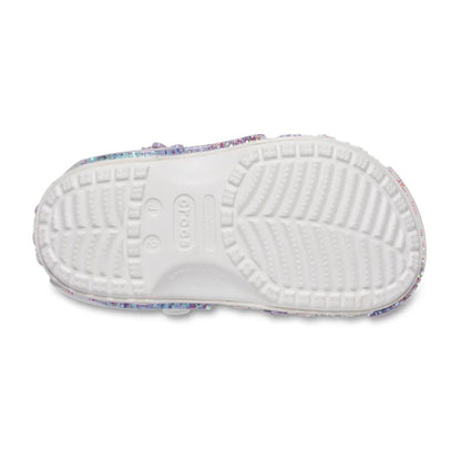 Crocs Kids' Classic Butterfly Sparkle Shaker Clog ALT130