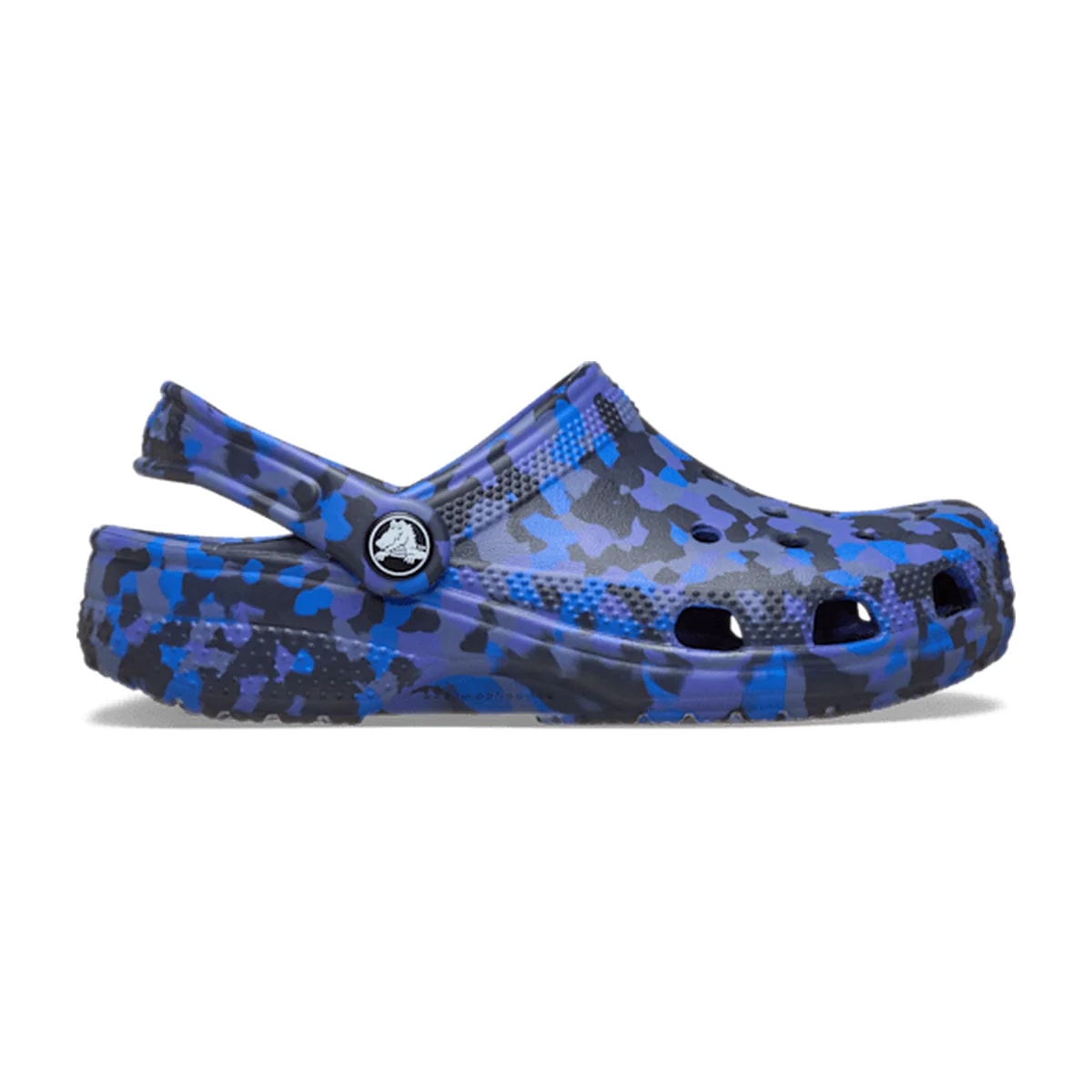 Kids' Classic Confetti Clog - Blue Bolt / Multi
