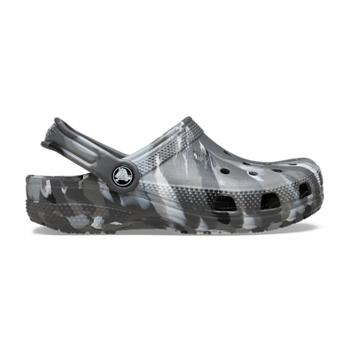 Kids' Classic Marbled Clog - Slate Grey / Multi