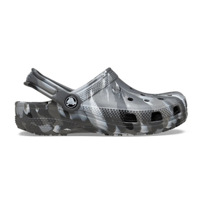 Kids' Classic Marbled Clog - Slate Grey / Multi