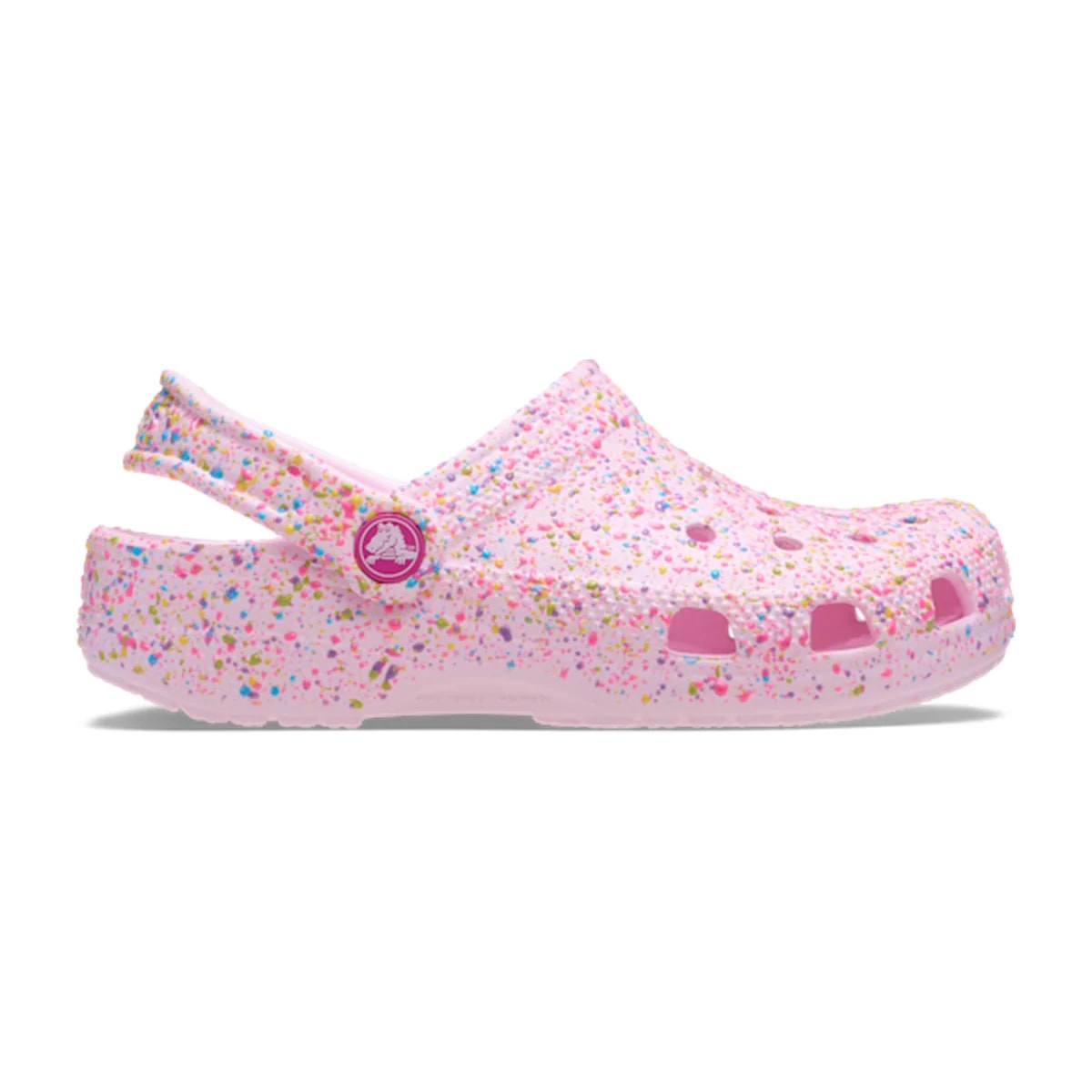 Kids’ Classic Splatter Paint Clog - Pink Milk