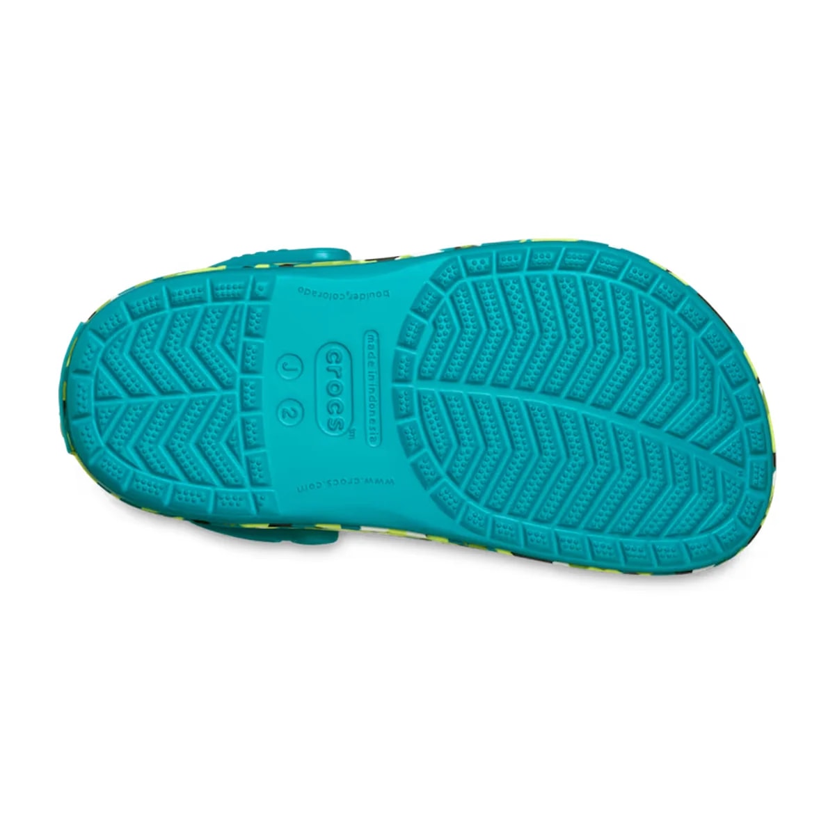 Crocs Kids' Crocband Glow Confetti Band Clog ALT130