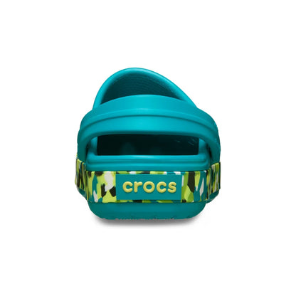 Crocs Kids' Crocband Glow Confetti Band Clog ALT160