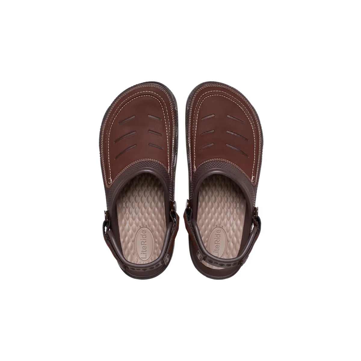 crocs-gallery-color:espresso / mushroom; color:Espresso / Mushroom; alt:ALT120; file:207689_23D-ALT120