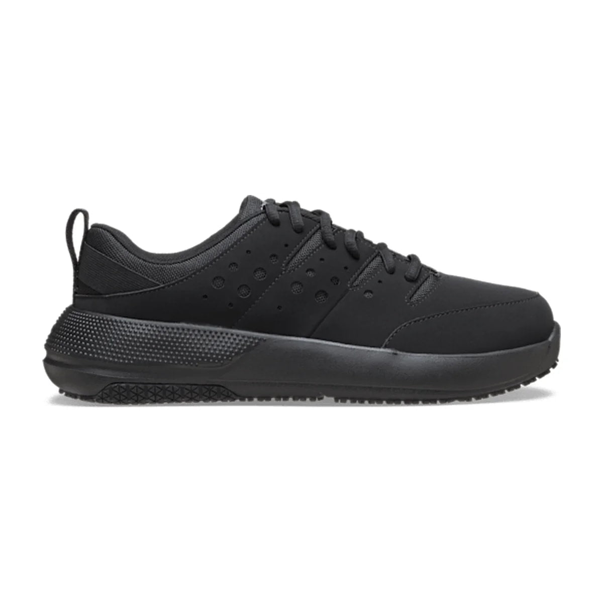 Men's On the Clock Work Sneaker Wide - Triple Black