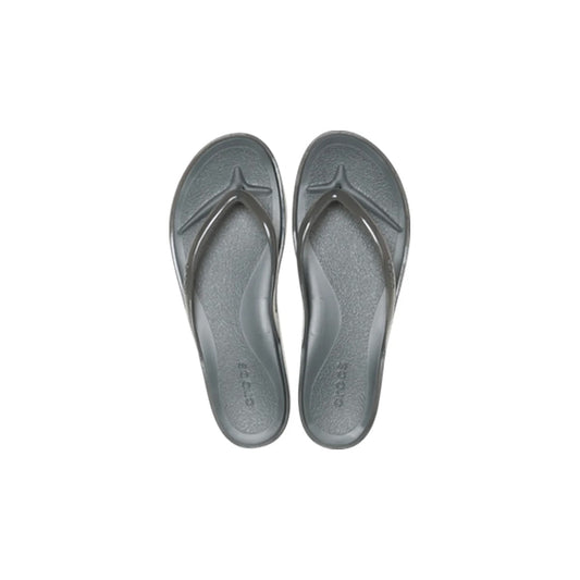 Miami Round Toe Jelly Flip - Carbon Jelly