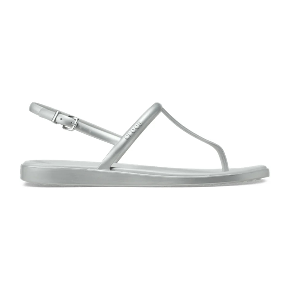 Miami Metallic Thong Flip - Silver