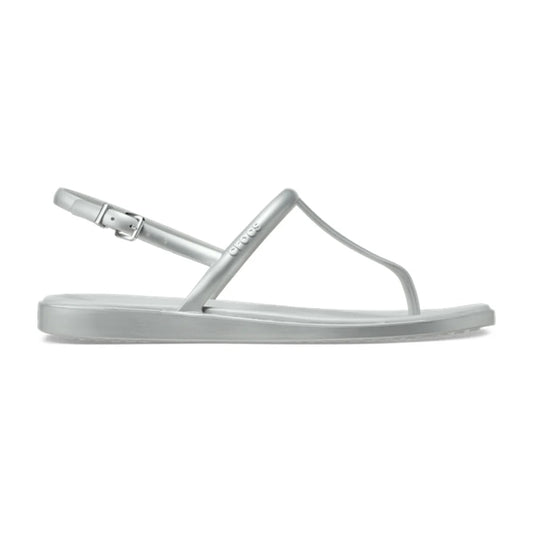 Miami Metallic Thong Flip - Silver