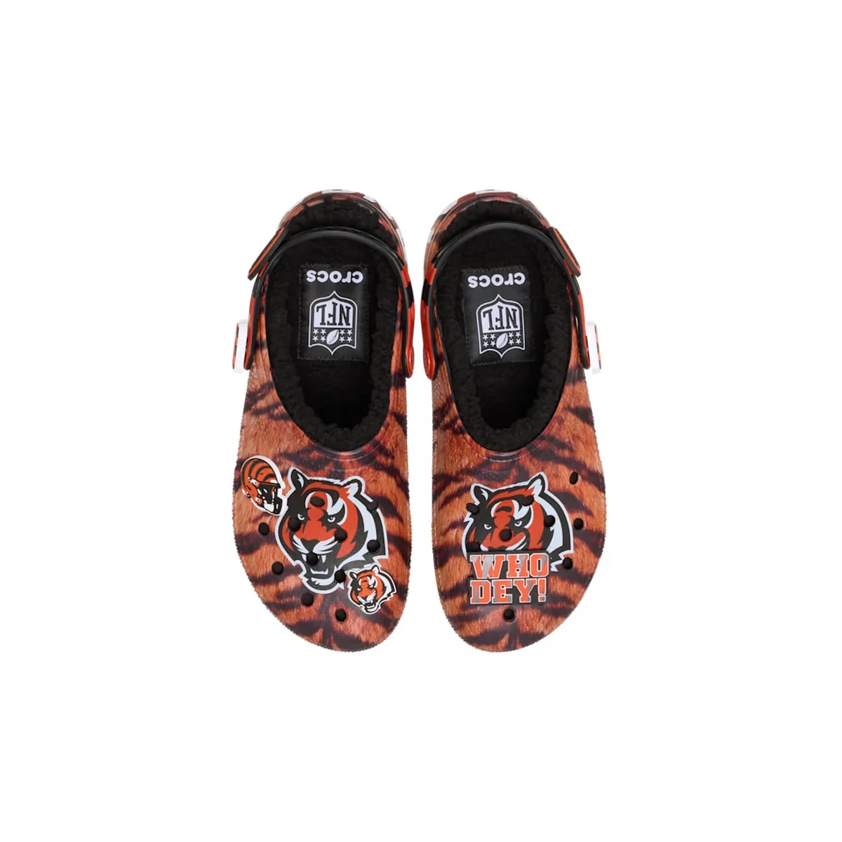 Crocs NFL Cincinnati Bengals Classic Lined Clog ALT100