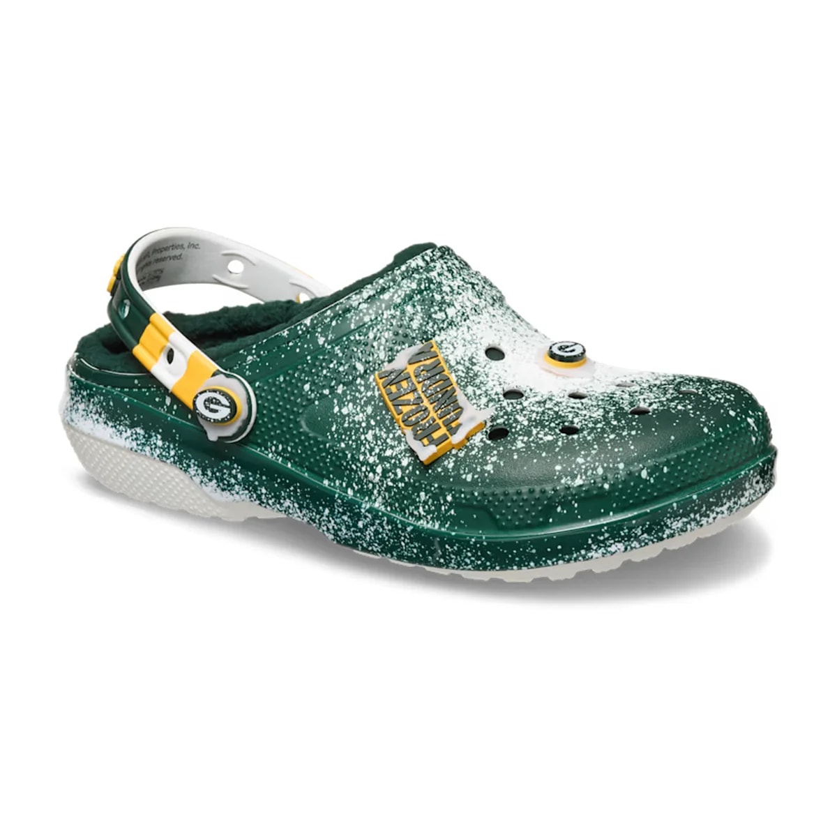 Crocs NFL Green Bay Packers Classic Lined Clog ALT140