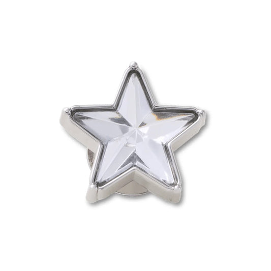 New Silver Gem Sparkle Star