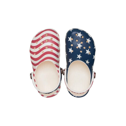 Crocs Toddler Classic American Flag Clog ALT120