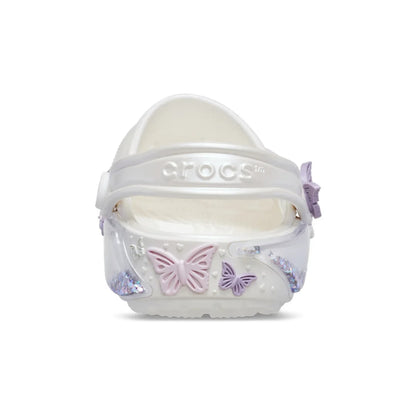 Crocs Toddler Classic Butterfly Sparkle Shaker Clog ALT160