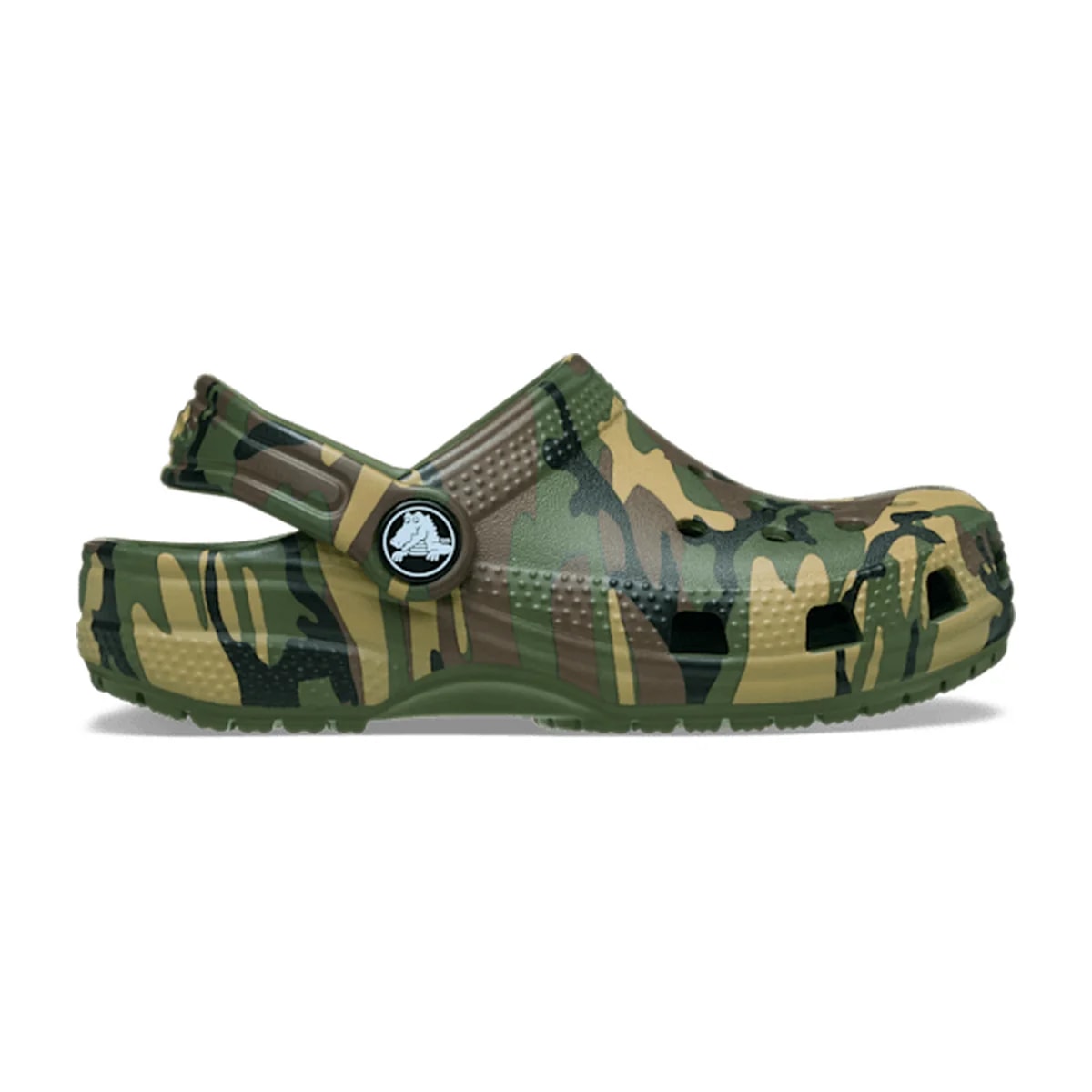 Toddler Classic Camouflage Clog - Army Green / Multi