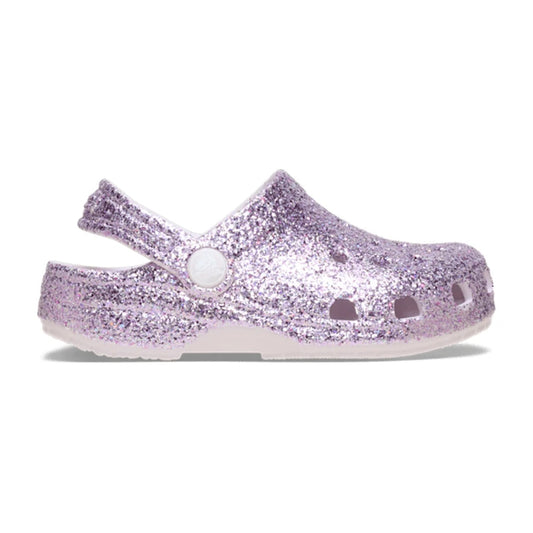 Toddler Classic Chunky Glitter Clog - Grape Ice