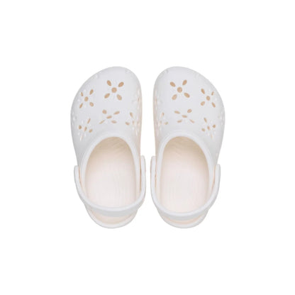 Crocs Toddler Classic Floral Cut-Out Clog ALT120