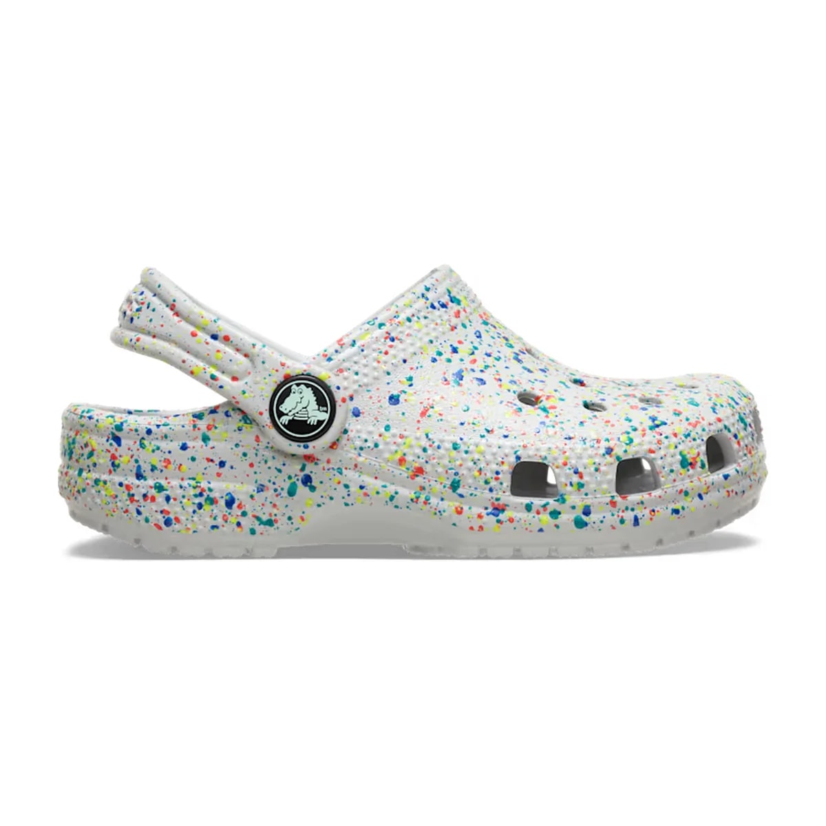 Crocs Toddler Classic Glow Paint Splatter Clog ALT100
